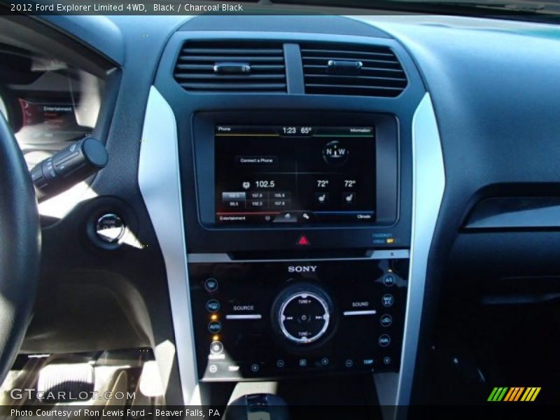 Black / Charcoal Black 2012 Ford Explorer Limited 4WD