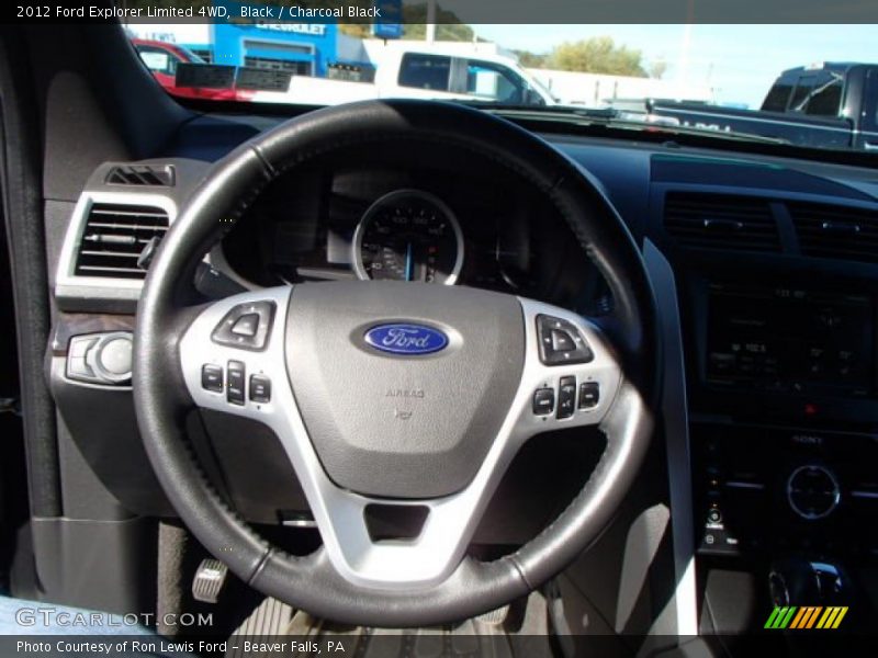 Black / Charcoal Black 2012 Ford Explorer Limited 4WD