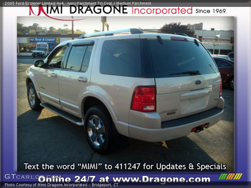 Ivory Parchment Tri Coat / Medium Parchment 2005 Ford Explorer Limited 4x4