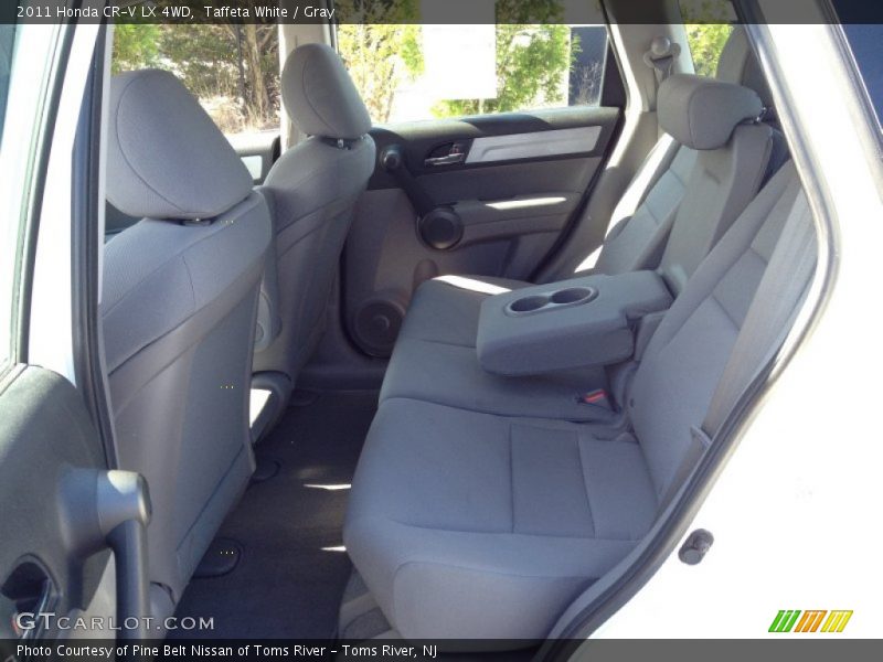 Taffeta White / Gray 2011 Honda CR-V LX 4WD