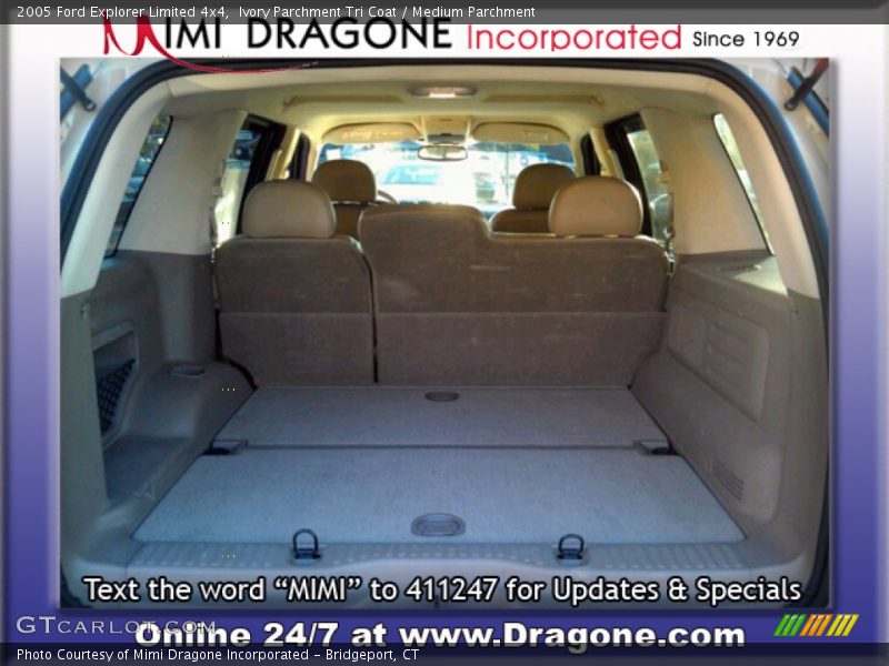 Ivory Parchment Tri Coat / Medium Parchment 2005 Ford Explorer Limited 4x4