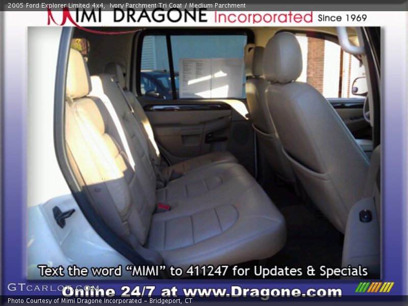 Ivory Parchment Tri Coat / Medium Parchment 2005 Ford Explorer Limited 4x4