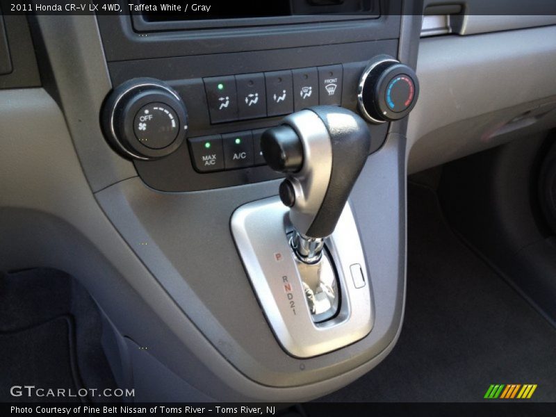 Taffeta White / Gray 2011 Honda CR-V LX 4WD