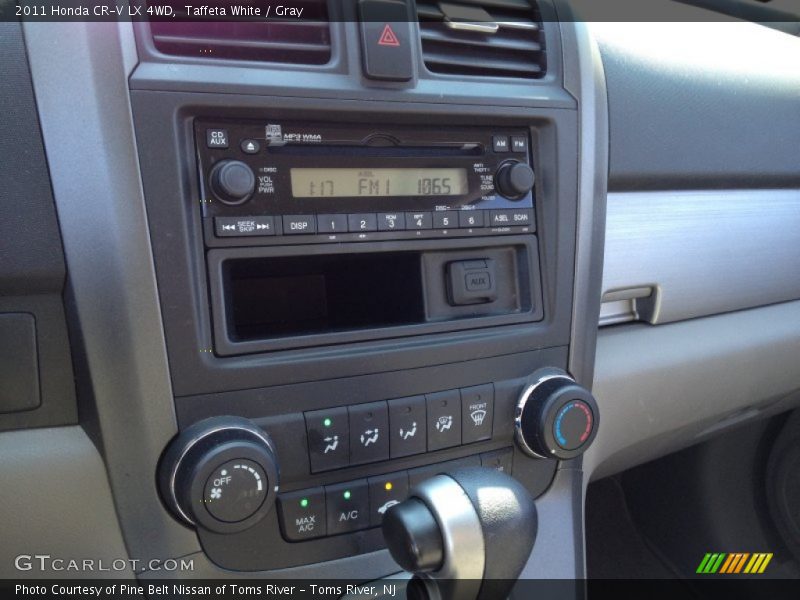 Taffeta White / Gray 2011 Honda CR-V LX 4WD