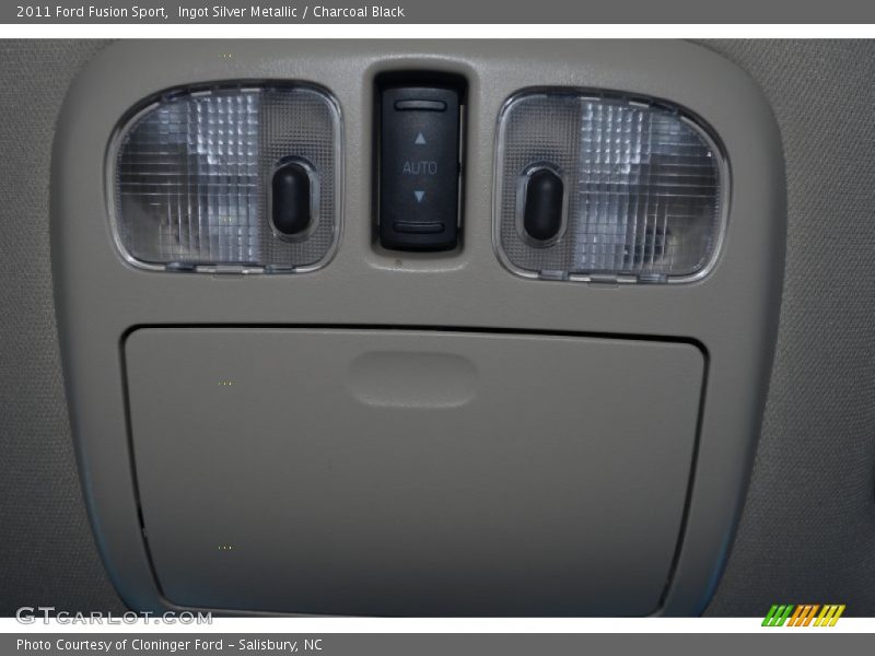 Ingot Silver Metallic / Charcoal Black 2011 Ford Fusion Sport