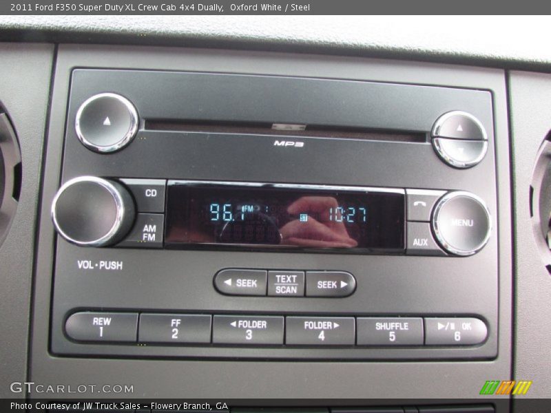Oxford White / Steel 2011 Ford F350 Super Duty XL Crew Cab 4x4 Dually