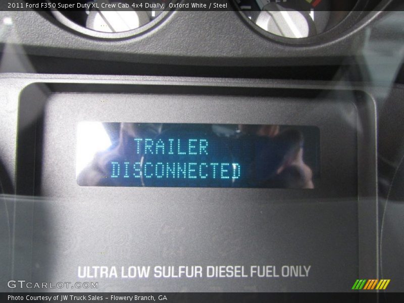 Oxford White / Steel 2011 Ford F350 Super Duty XL Crew Cab 4x4 Dually