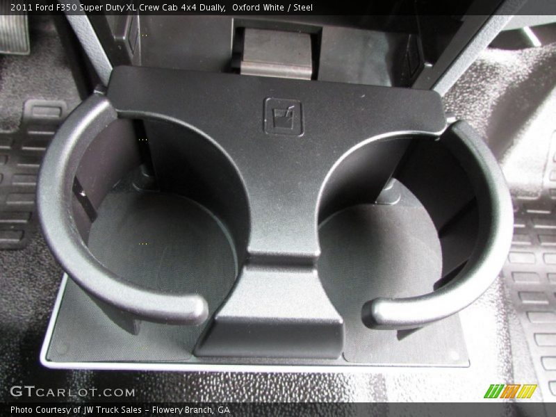 Oxford White / Steel 2011 Ford F350 Super Duty XL Crew Cab 4x4 Dually