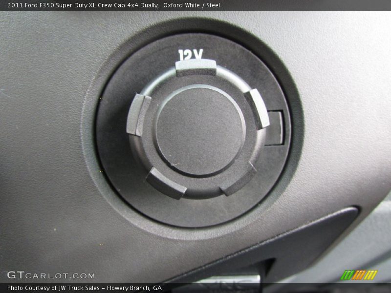 Oxford White / Steel 2011 Ford F350 Super Duty XL Crew Cab 4x4 Dually