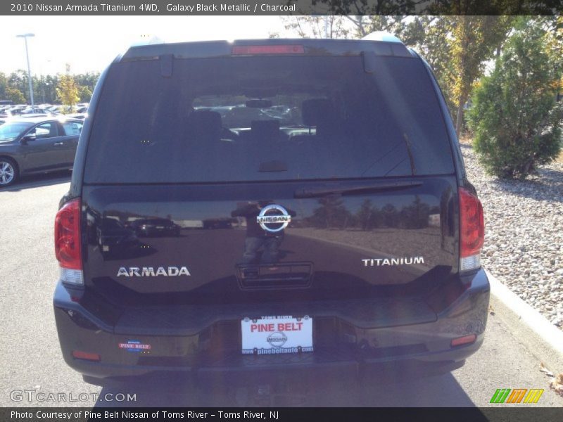 Galaxy Black Metallic / Charcoal 2010 Nissan Armada Titanium 4WD