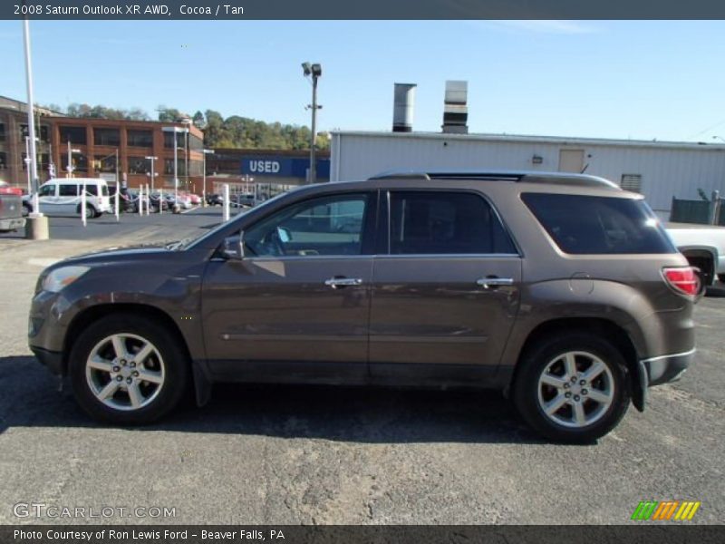 Cocoa / Tan 2008 Saturn Outlook XR AWD