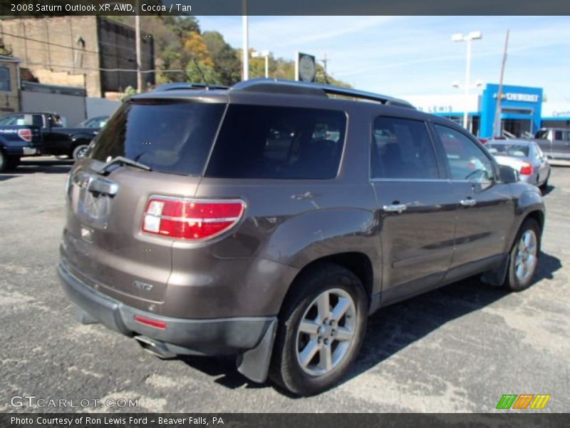 Cocoa / Tan 2008 Saturn Outlook XR AWD