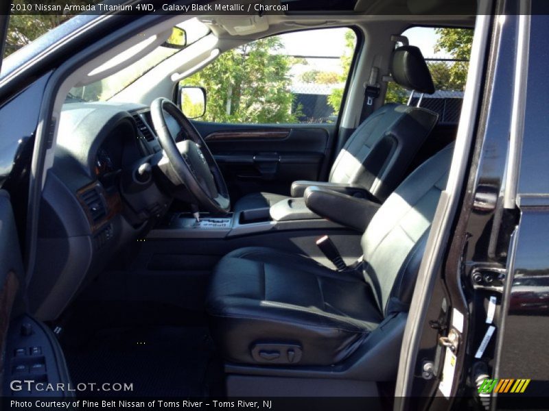Galaxy Black Metallic / Charcoal 2010 Nissan Armada Titanium 4WD
