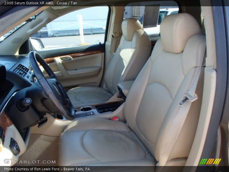 Cocoa / Tan 2008 Saturn Outlook XR AWD