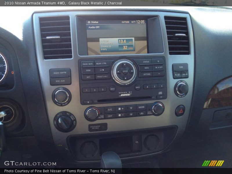 Galaxy Black Metallic / Charcoal 2010 Nissan Armada Titanium 4WD