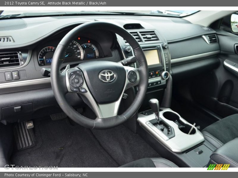Attitude Black Metallic / Black/Ash 2012 Toyota Camry SE
