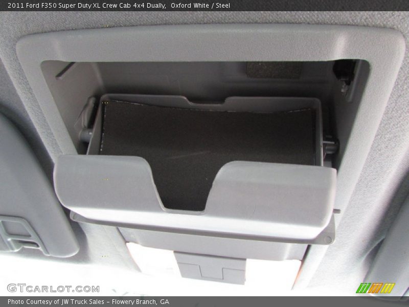 Oxford White / Steel 2011 Ford F350 Super Duty XL Crew Cab 4x4 Dually