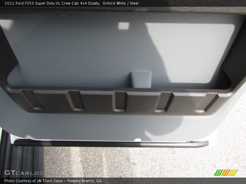 Oxford White / Steel 2011 Ford F350 Super Duty XL Crew Cab 4x4 Dually