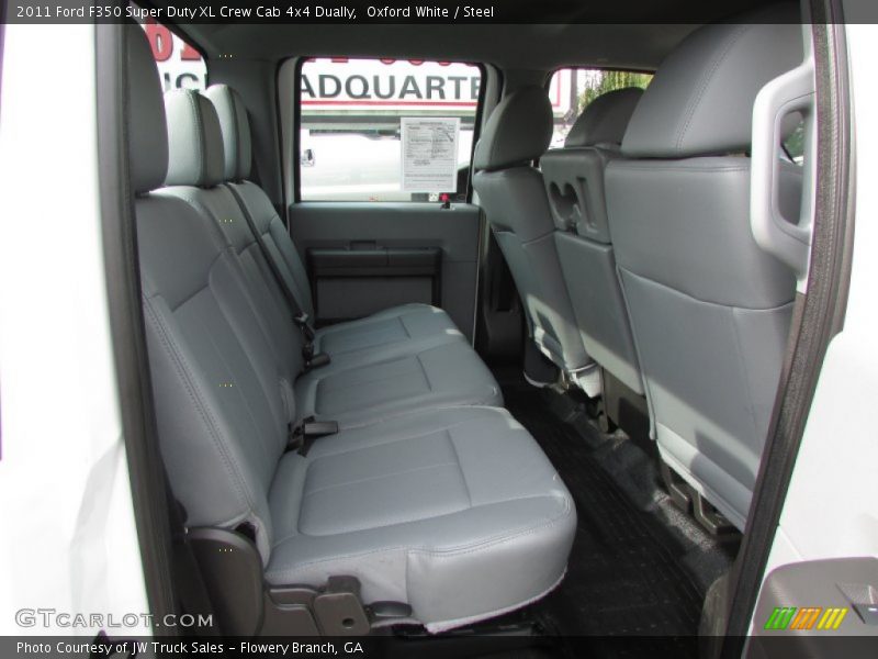Oxford White / Steel 2011 Ford F350 Super Duty XL Crew Cab 4x4 Dually
