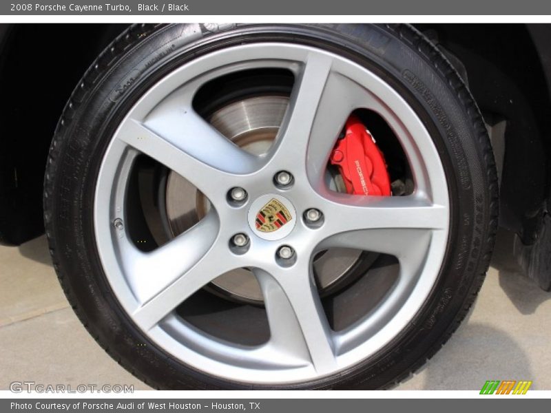 Black / Black 2008 Porsche Cayenne Turbo