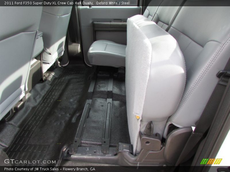 Oxford White / Steel 2011 Ford F350 Super Duty XL Crew Cab 4x4 Dually