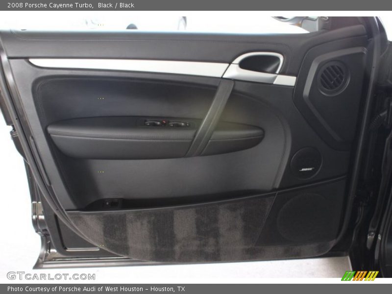 Black / Black 2008 Porsche Cayenne Turbo