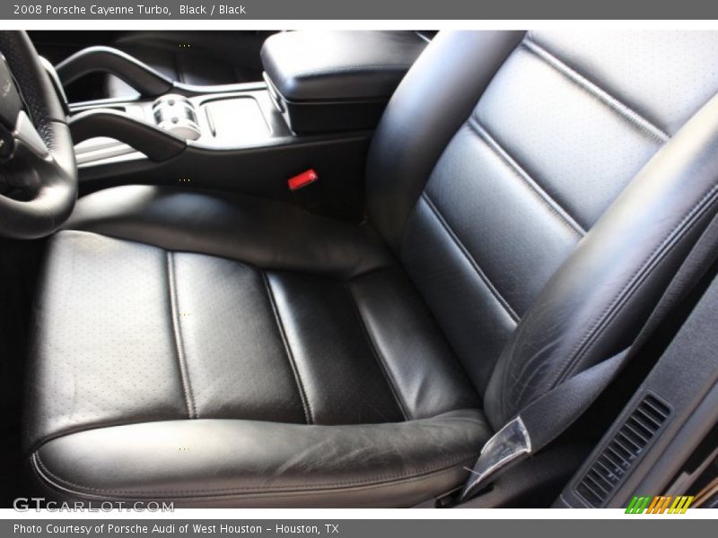 Black / Black 2008 Porsche Cayenne Turbo