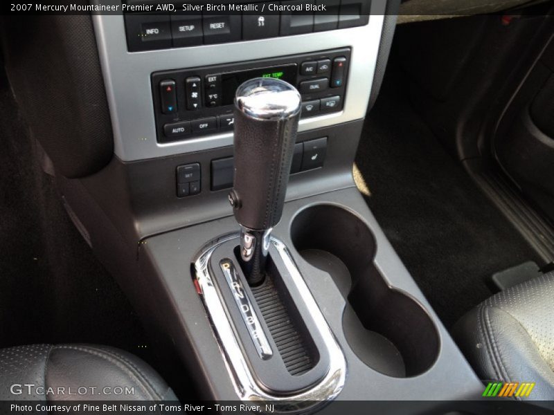 Silver Birch Metallic / Charcoal Black 2007 Mercury Mountaineer Premier AWD