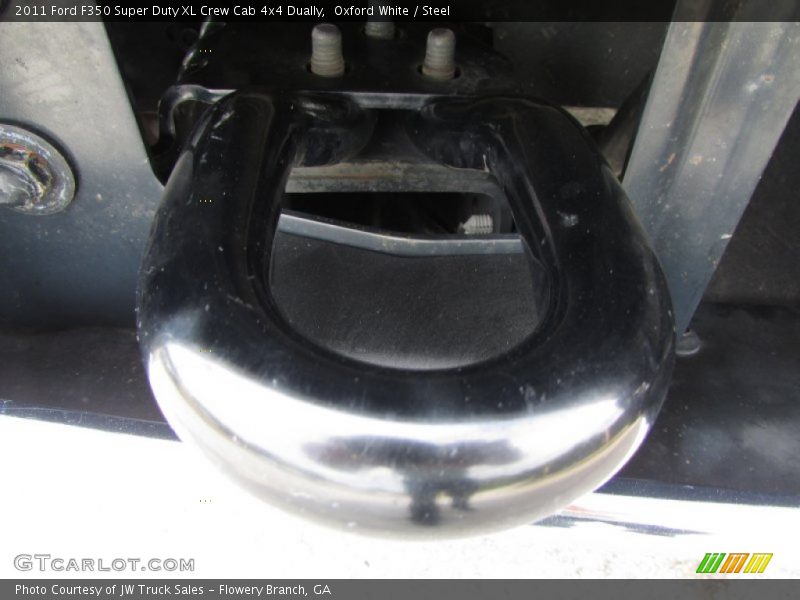 Oxford White / Steel 2011 Ford F350 Super Duty XL Crew Cab 4x4 Dually