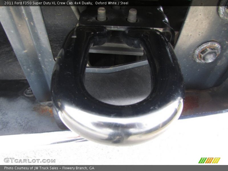 Oxford White / Steel 2011 Ford F350 Super Duty XL Crew Cab 4x4 Dually
