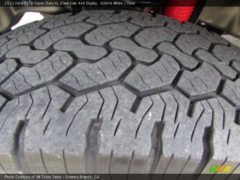 Oxford White / Steel 2011 Ford F350 Super Duty XL Crew Cab 4x4 Dually