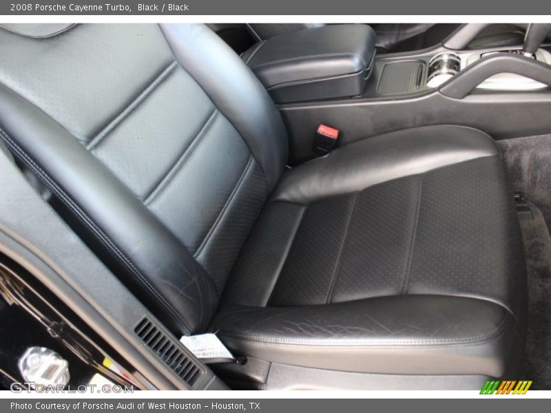 Black / Black 2008 Porsche Cayenne Turbo