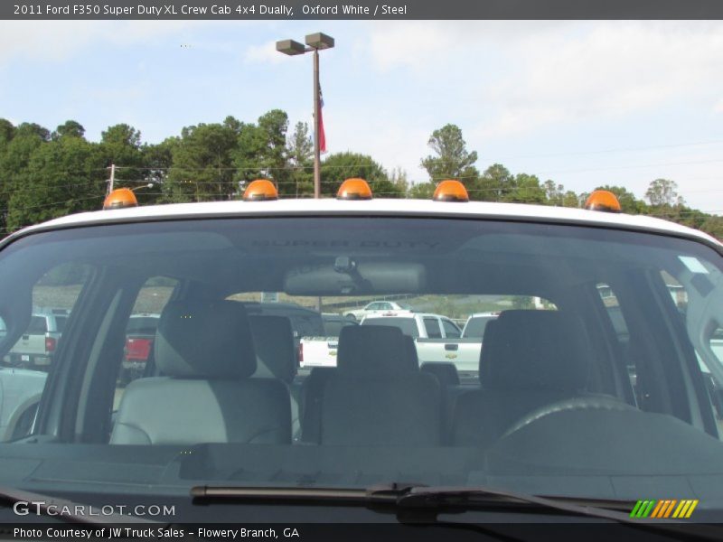 Oxford White / Steel 2011 Ford F350 Super Duty XL Crew Cab 4x4 Dually