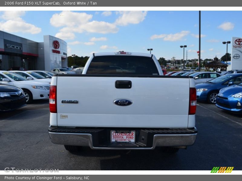 Oxford White / Tan 2006 Ford F150 XLT SuperCab