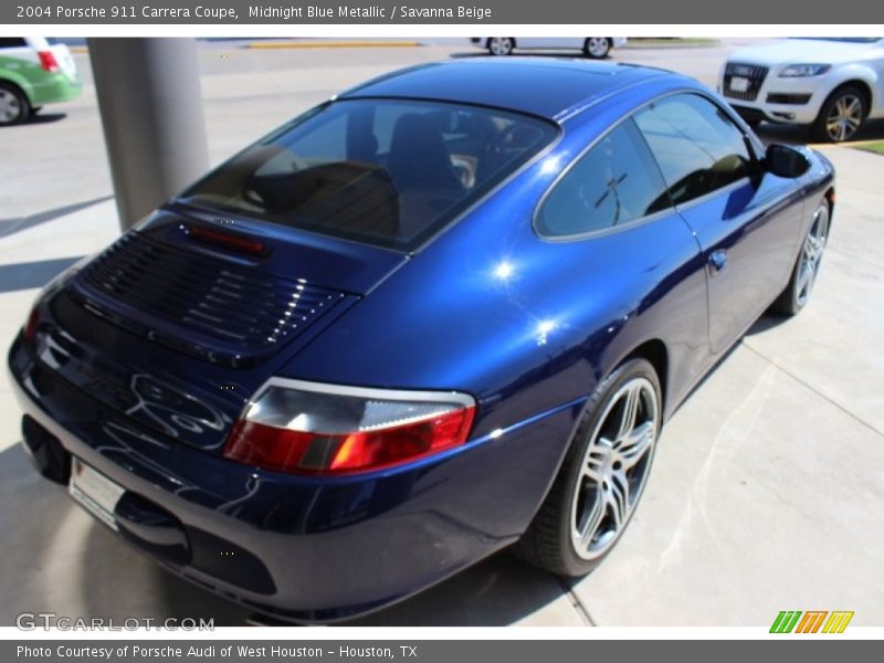 Midnight Blue Metallic / Savanna Beige 2004 Porsche 911 Carrera Coupe