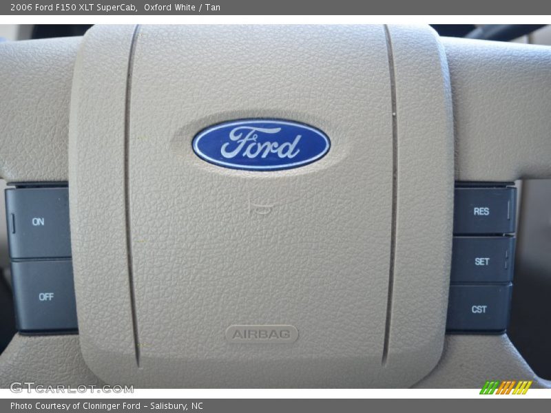 Oxford White / Tan 2006 Ford F150 XLT SuperCab