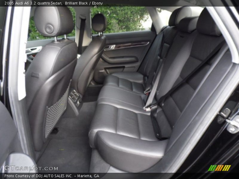 Brilliant Black / Ebony 2005 Audi A6 3.2 quattro Sedan