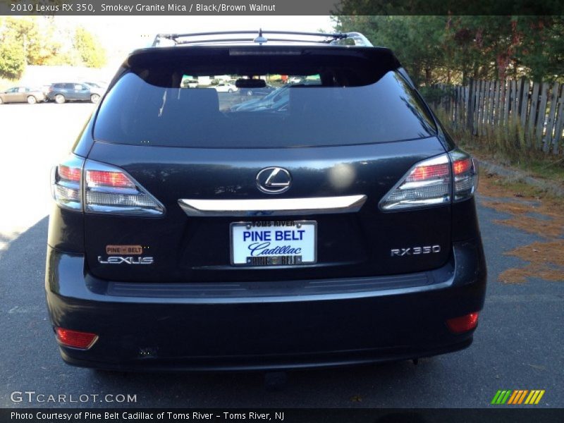 Smokey Granite Mica / Black/Brown Walnut 2010 Lexus RX 350