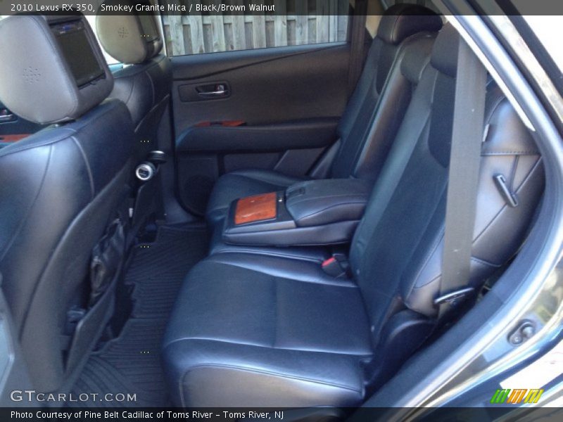 Smokey Granite Mica / Black/Brown Walnut 2010 Lexus RX 350