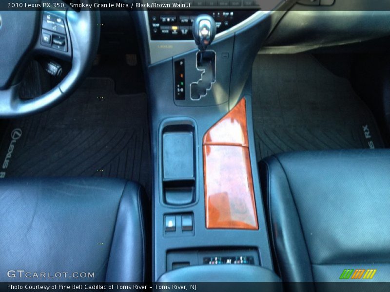 Smokey Granite Mica / Black/Brown Walnut 2010 Lexus RX 350