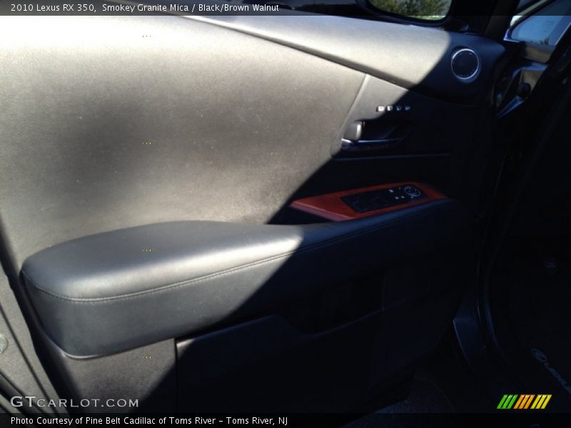 Smokey Granite Mica / Black/Brown Walnut 2010 Lexus RX 350