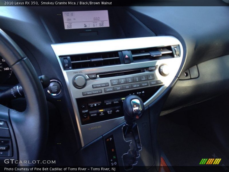 Smokey Granite Mica / Black/Brown Walnut 2010 Lexus RX 350