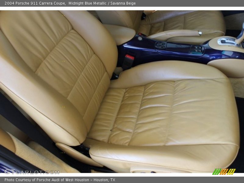 Midnight Blue Metallic / Savanna Beige 2004 Porsche 911 Carrera Coupe