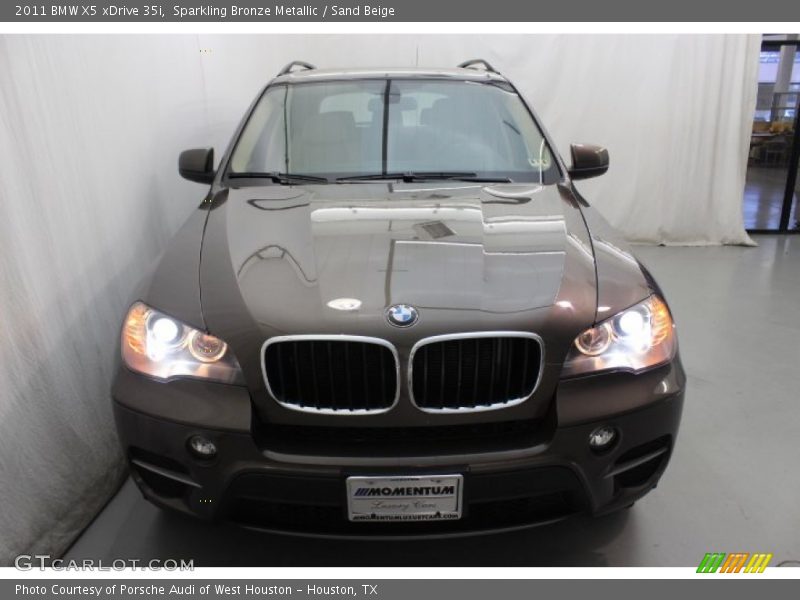 Sparkling Bronze Metallic / Sand Beige 2011 BMW X5 xDrive 35i