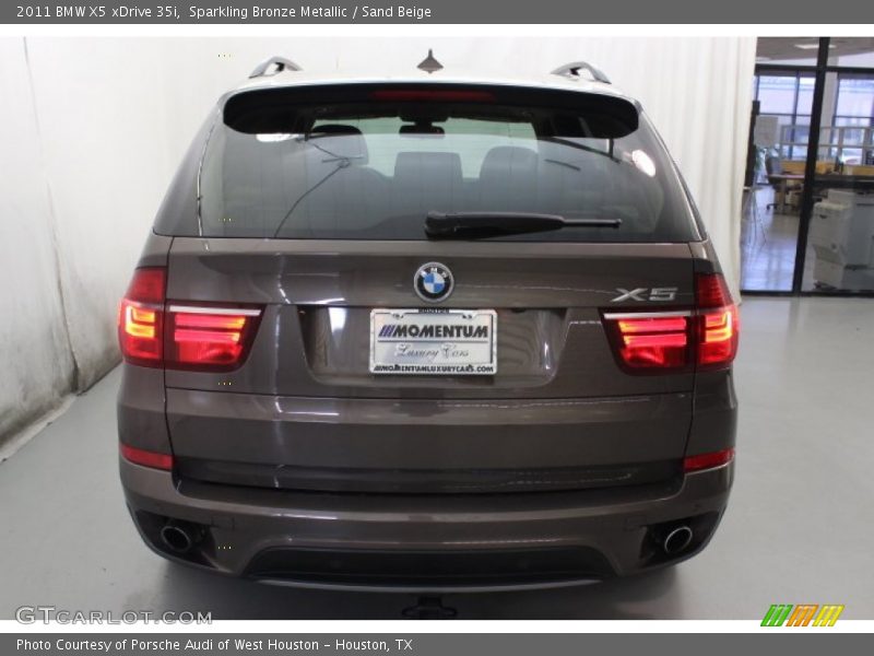 Sparkling Bronze Metallic / Sand Beige 2011 BMW X5 xDrive 35i