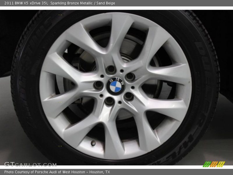 Sparkling Bronze Metallic / Sand Beige 2011 BMW X5 xDrive 35i