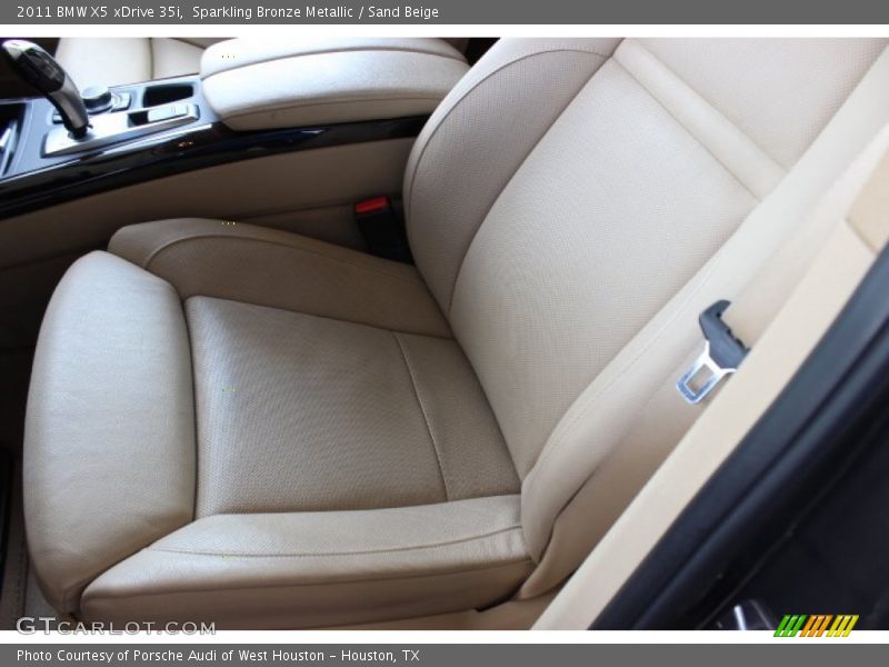 Sparkling Bronze Metallic / Sand Beige 2011 BMW X5 xDrive 35i