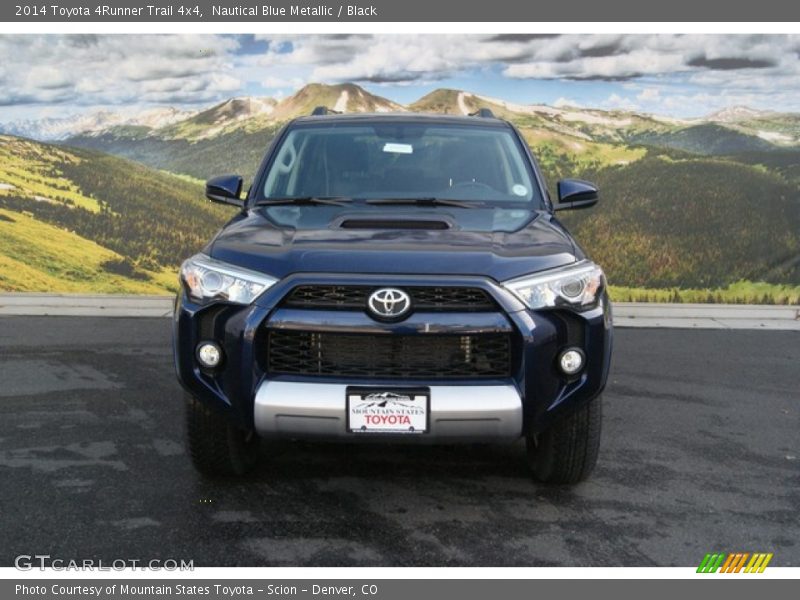 Nautical Blue Metallic / Black 2014 Toyota 4Runner Trail 4x4