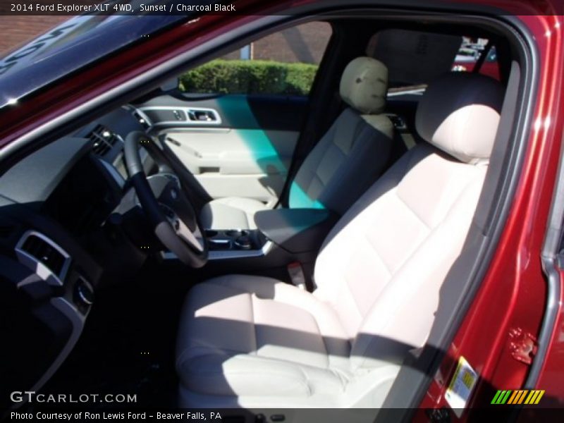 Sunset / Charcoal Black 2014 Ford Explorer XLT 4WD