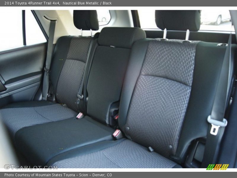 Rear Seat of 2014 4Runner Trail 4x4